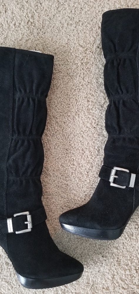 Michael Kors suede boots